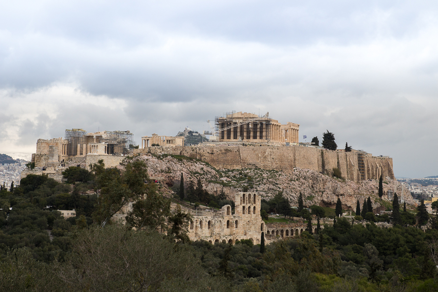 acropolis de atenas ciudad bonita europa