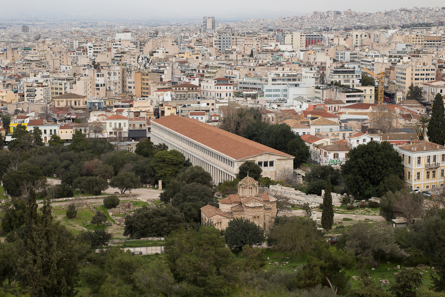 Agora romana en Atenas