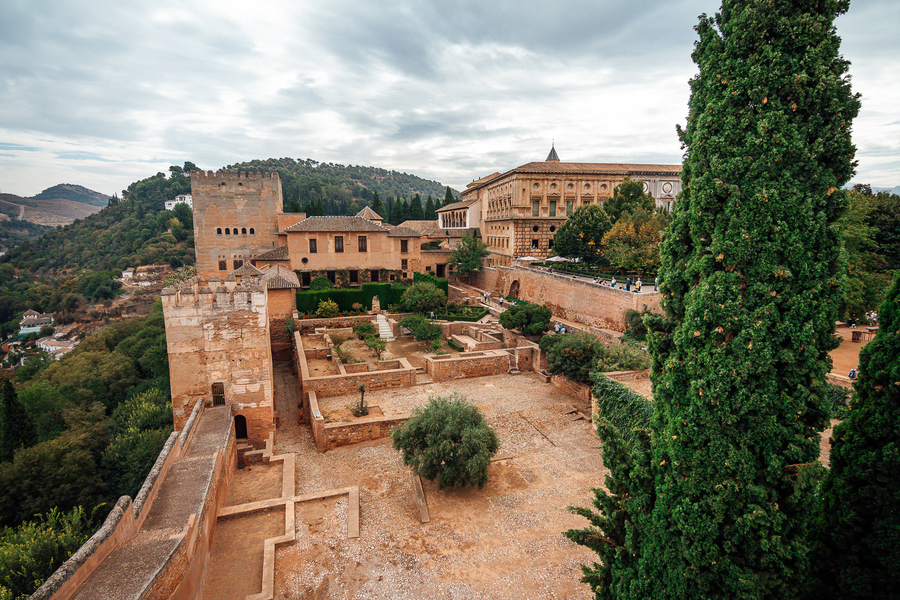 Alcazaba de la Alhambra en Granada
