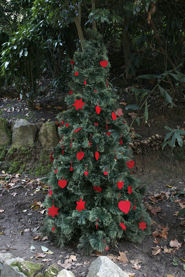 Arbol de navidad en Sintra