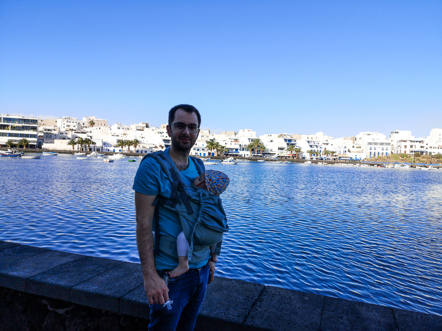 Arrecife en Lanzarote con niños