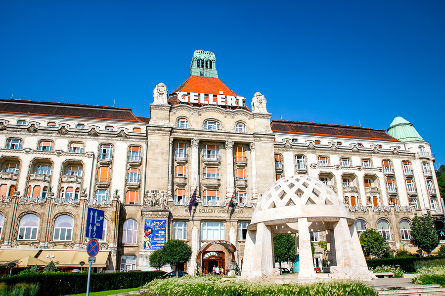 Balneario Gellert en Budapest