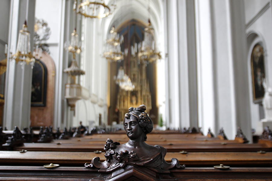 Bancos de la Augustinerkirche Bancos de la Augustinerkirche