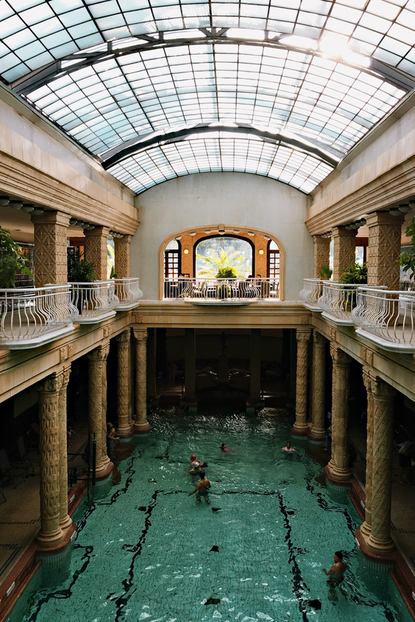 baños gellert en Budapest