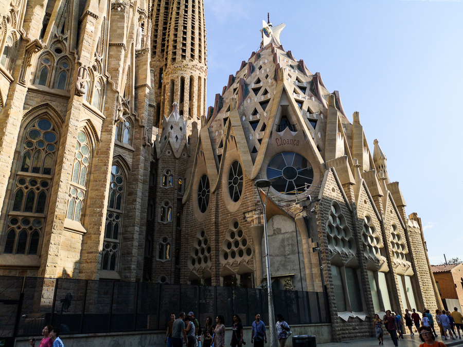 baptisterio sagrada familia barcelona
