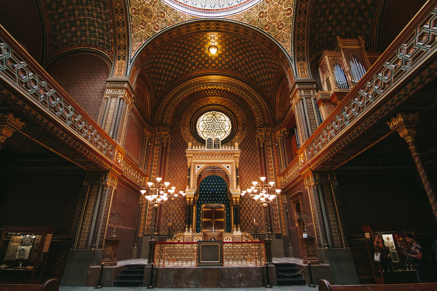 Barrio judio de Praga Sinagoga Española