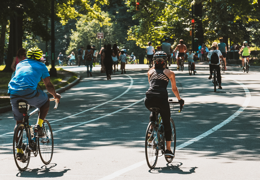 Bicicleta en Central Park