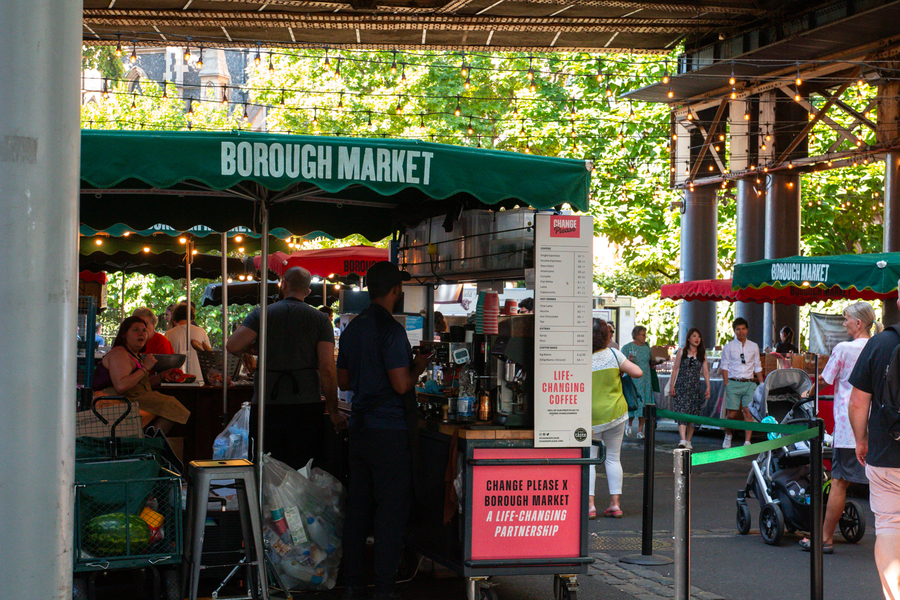 Borough Market en Londres