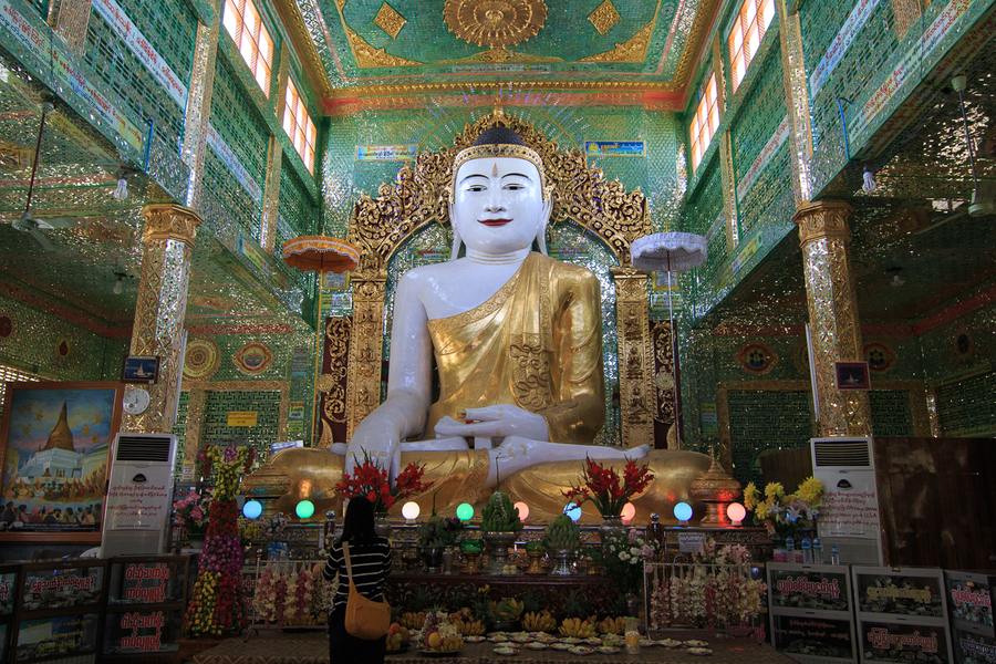 Buddha en Soon Oo Pon Nya Shin Pagoda Buddha en Soon Oo Pon Nya Shin Pagoda