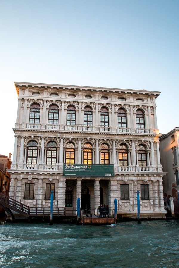 Ca Rezzonico en Venecia