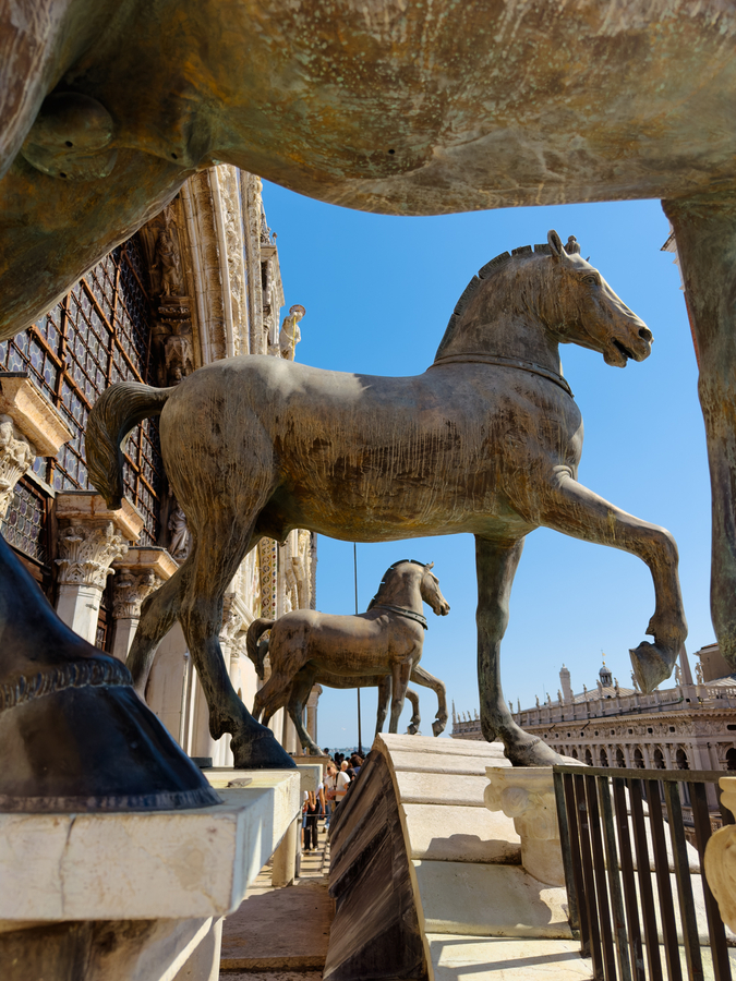 La Basílica de San Marcos y sus caballos: un must en la plaza San Marcos de Venecia
