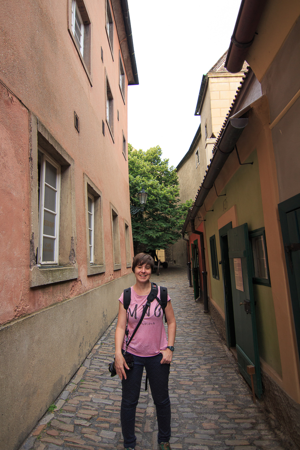 Callejon de Oro en Praga Callejon de Oro en Praga
