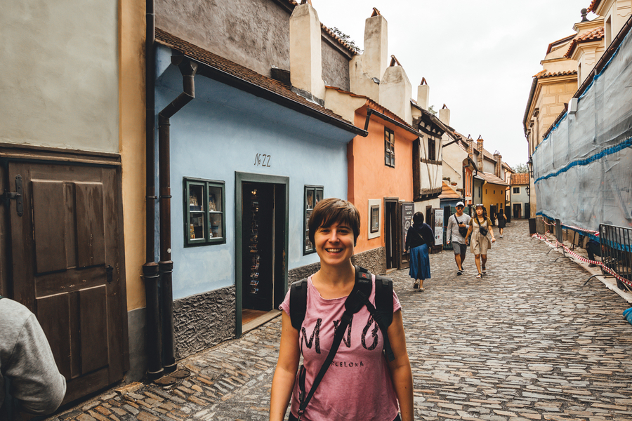Callejon de Oro en Praga