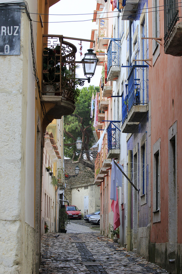 Callejuelas de la Alfama Callejuelas de la Alfama