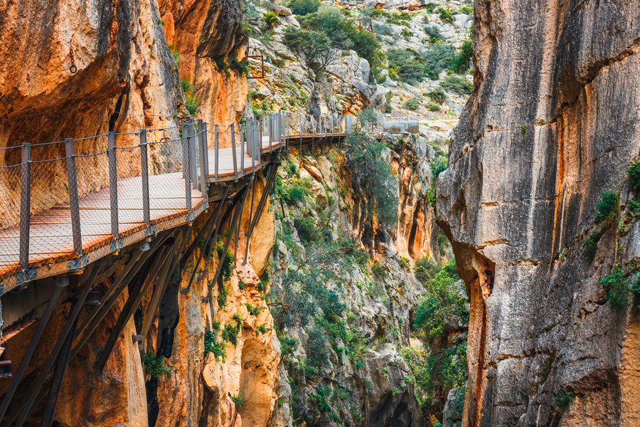 Caminito del rey en Malaga