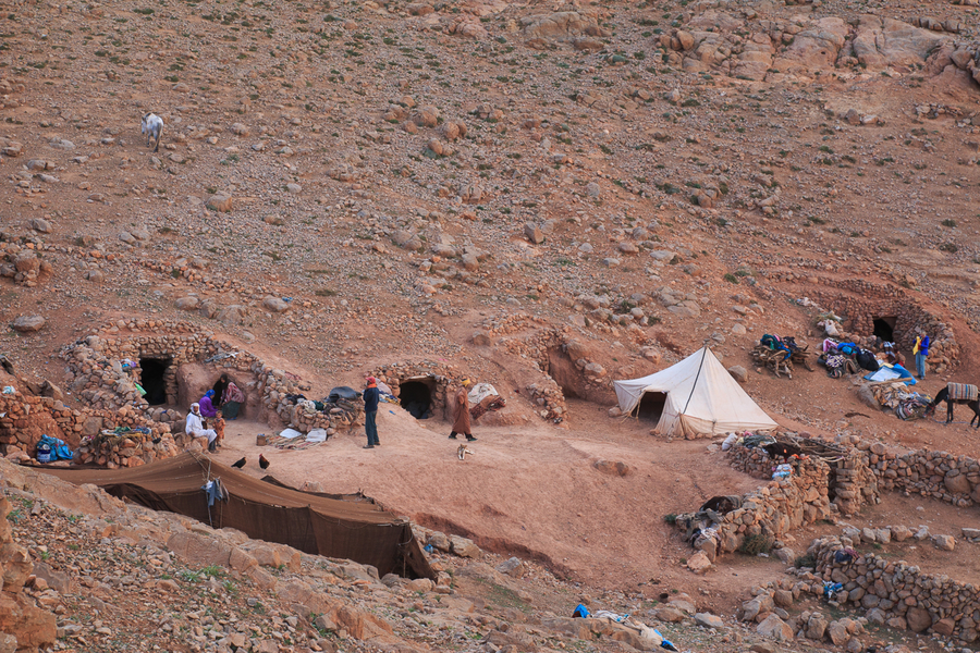 Campamento nomada Marruecos Campamento nomada Marruecos