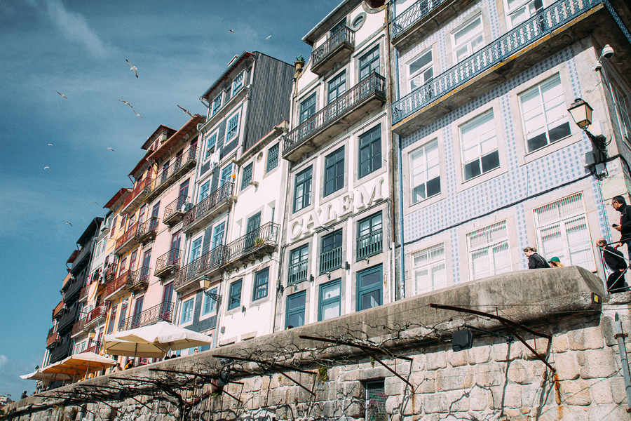 Casas tipicas de Oporto