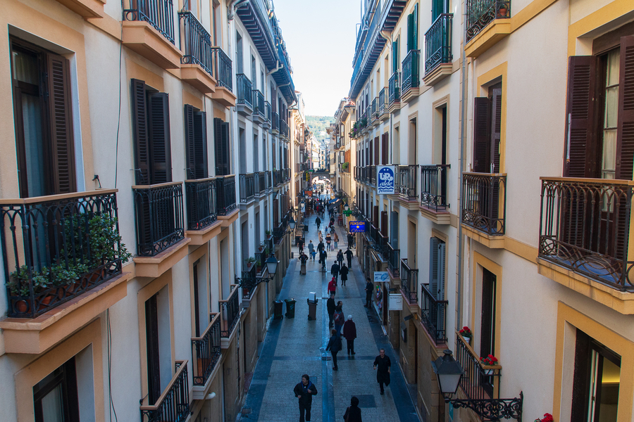 Casco antiguo San Sebastian