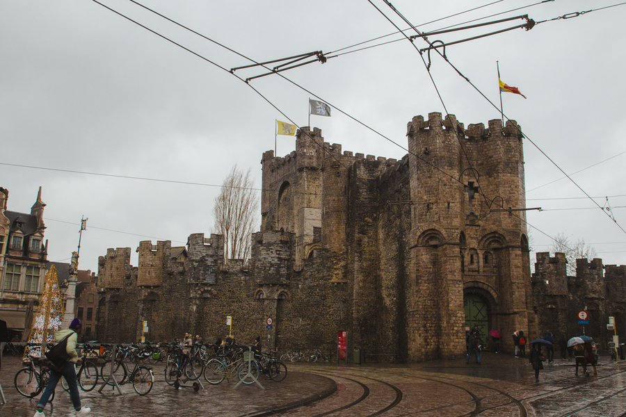 Castillo de Gravenstein en Gante
