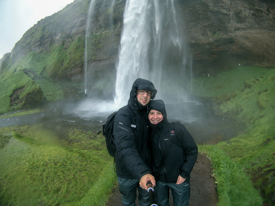 Catarata seljalandsfoss en Islandia Catarata seljalandsfoss en Islandia