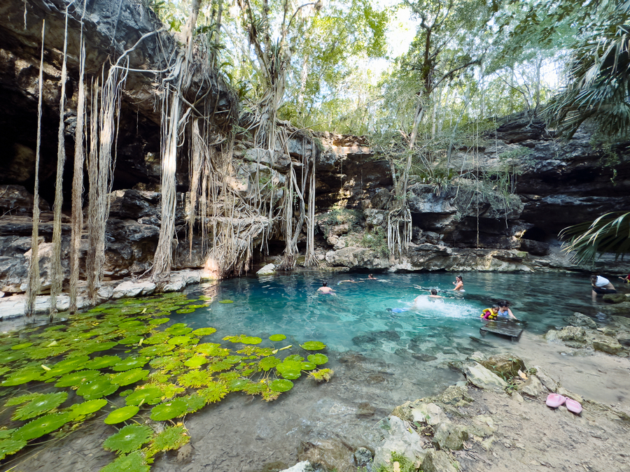 Cenote X'Batun en Mexico