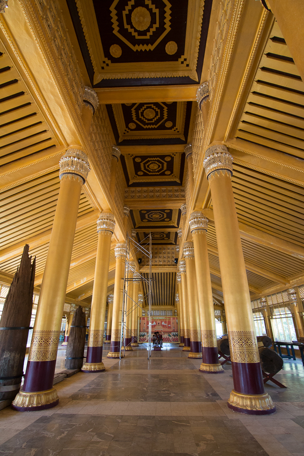 Columnas del Palacio Kanbawzathadi