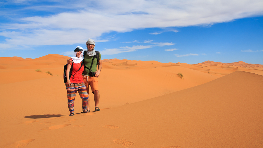 Comete el Mundo en Merzouga