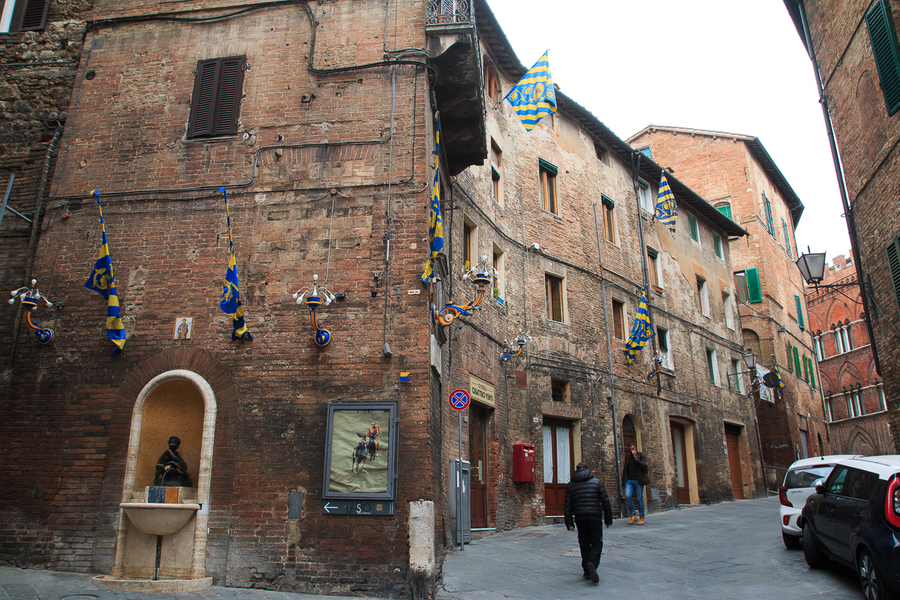 Contrades o barrios de Siena Contrades o barrios de Siena