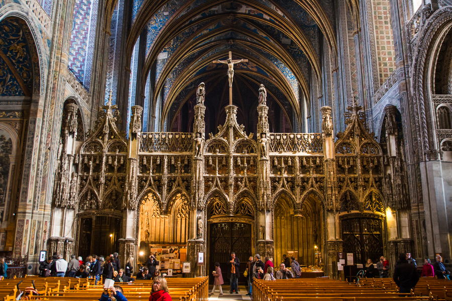 Coro de la catedral de Albi