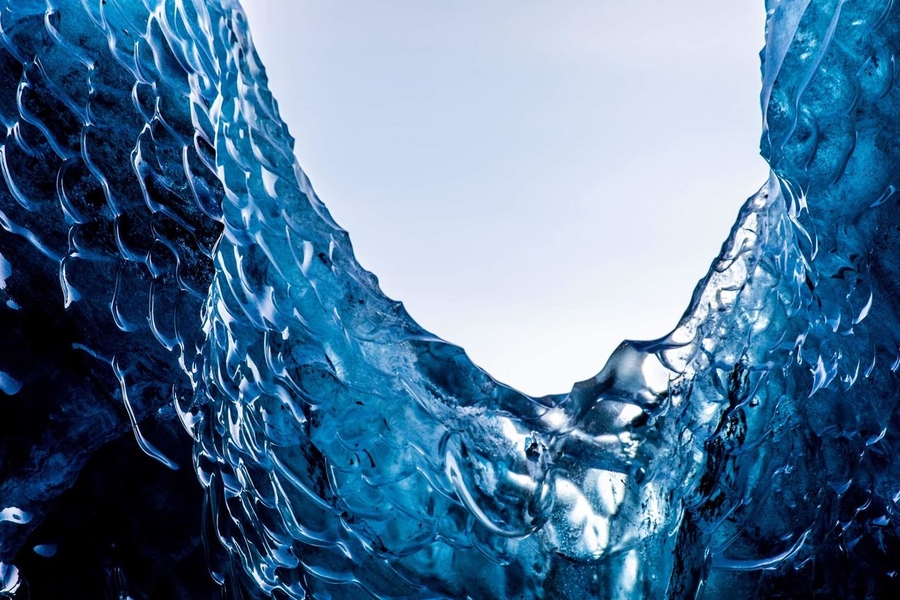 crystal ice cave islandia crystal ice cave islandia