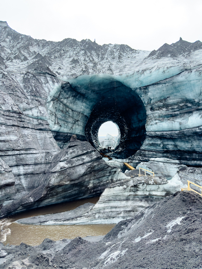 Cueva del Katla en Islandia