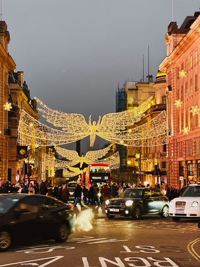 Decoracion navideña de Regent Street