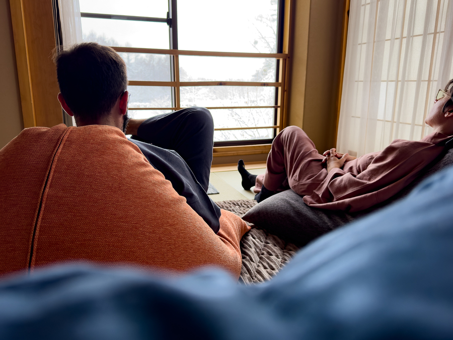 Descansando en el mejor ryokan de Japón