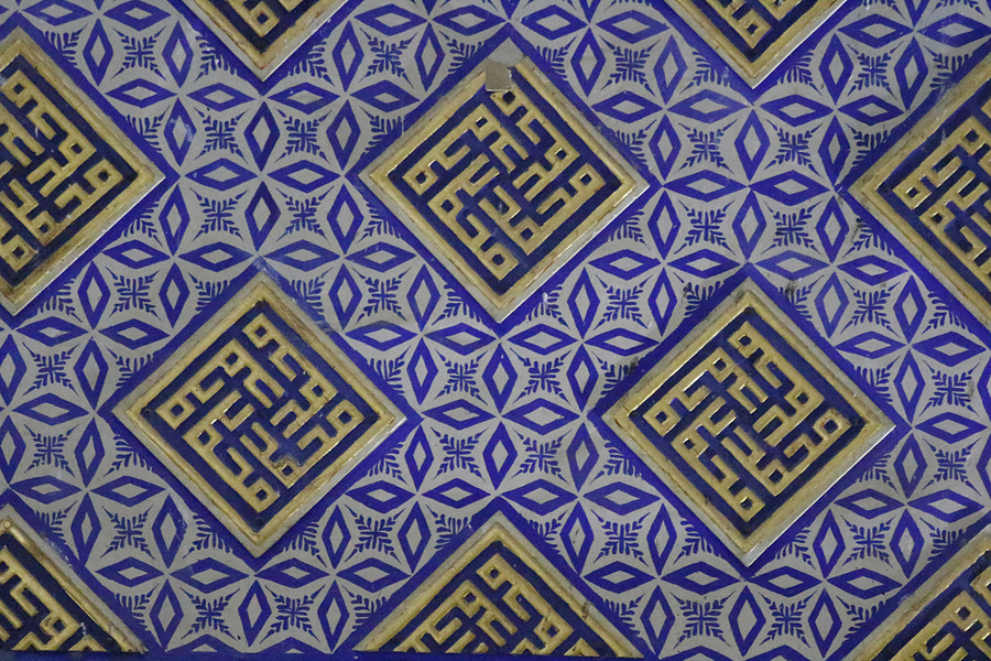 Detalle del Mausoleo de Samarcanda