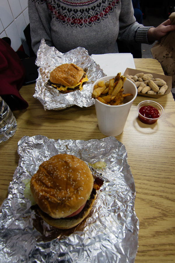 Donde comer en NYC Five Guys