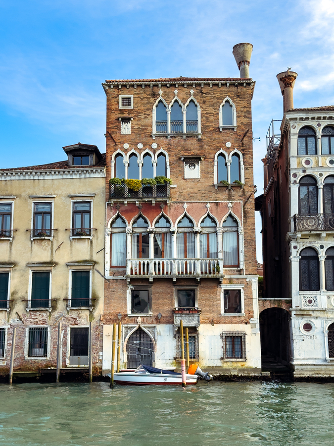 Edificios Gran Canal de Venecia