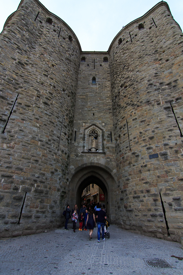 Entrada ciudad amurallada Carcassonne Entrada ciudad amurallada Carcassonne