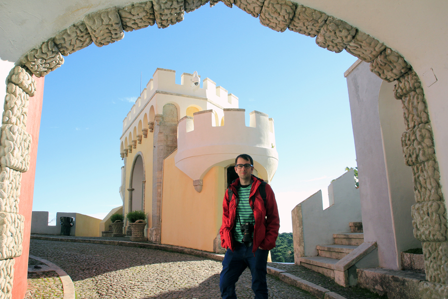 Entrada al Palacio da Pena en Sintra Entrada al Palacio da Pena en Sintra