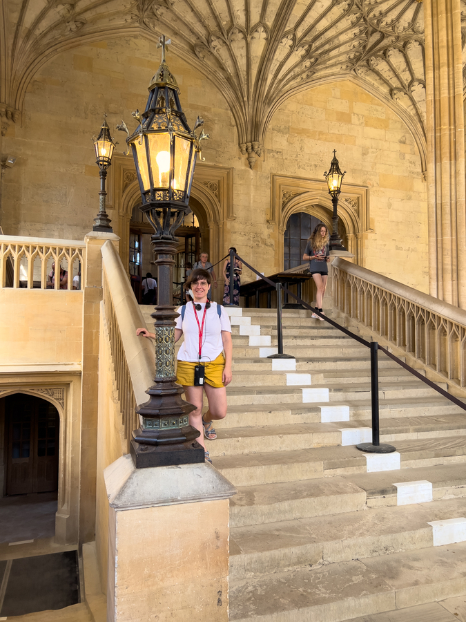 Escalera de Harry Potter en Oxford
