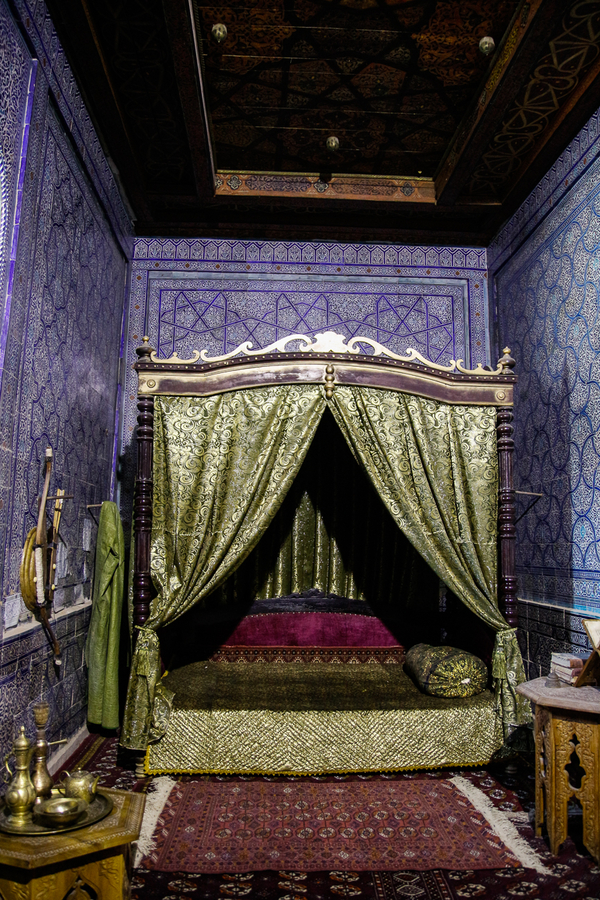 Estanacia del Palacio Tash Khauli en Khiva Estanacia del Palacio Tash Khauli en Khiva