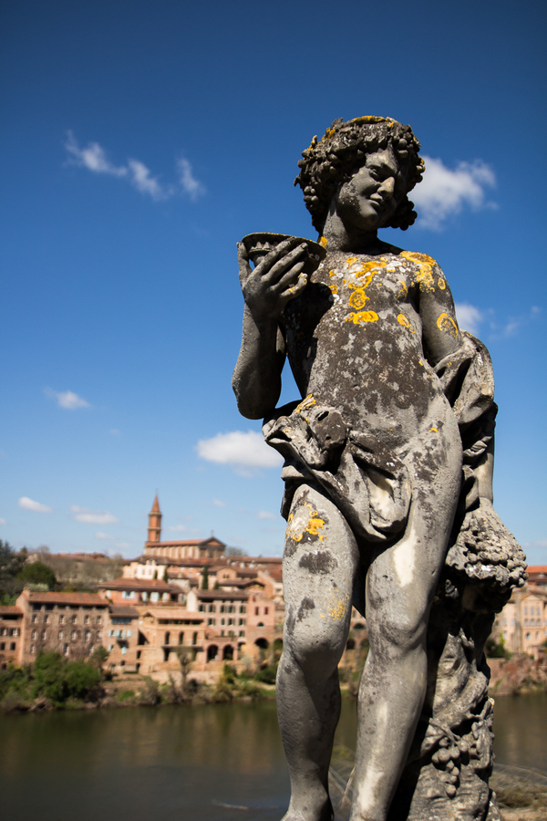 Estatuas del Palacio episcopal de Albi
