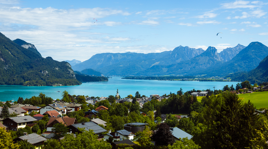 Excursion desde Viena a Salzburgo lago wolfgangsee