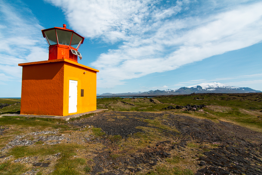Faro Ondverdarnes en Snaefellsnes
