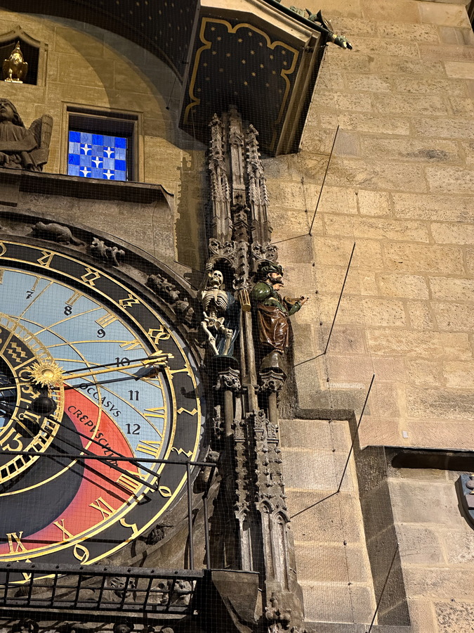 Figuritas del reloj astronomico de Praga