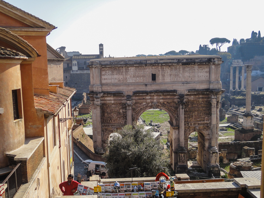 Foro romano entrada