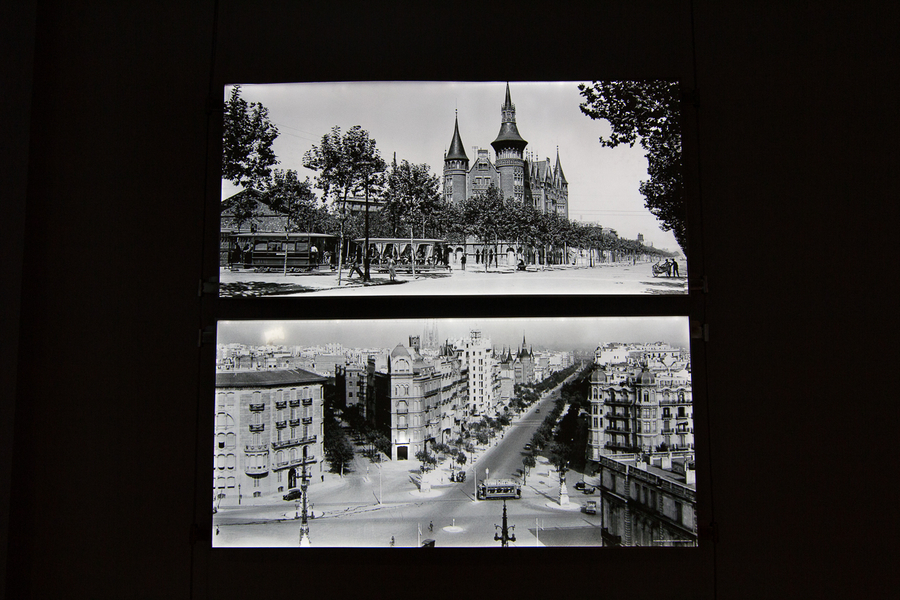 Foto epoca diagonal de Barcelona Foto epoca diagonal de Barcelona