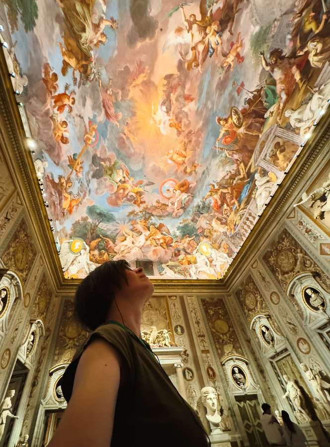 Frescos en la Galeria Borghese