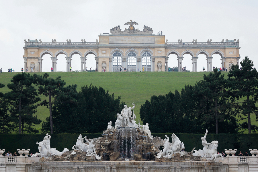 Fuente principal Schonbrunn Fuente principal Schonbrunn