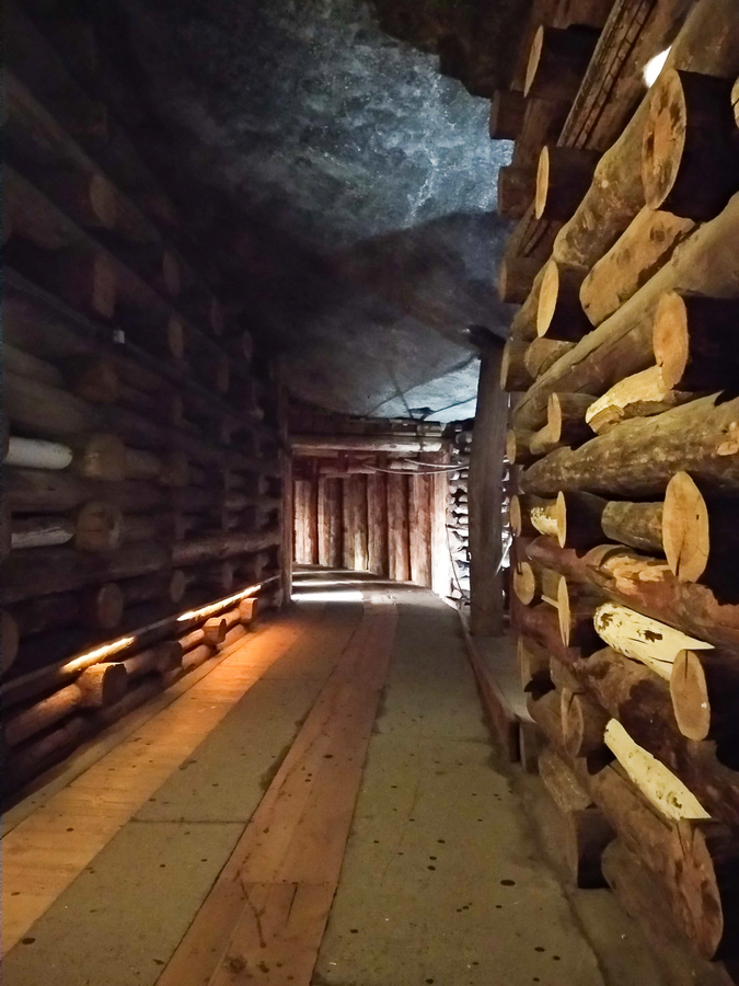 Galeria de las minas de sal de Wieliczka