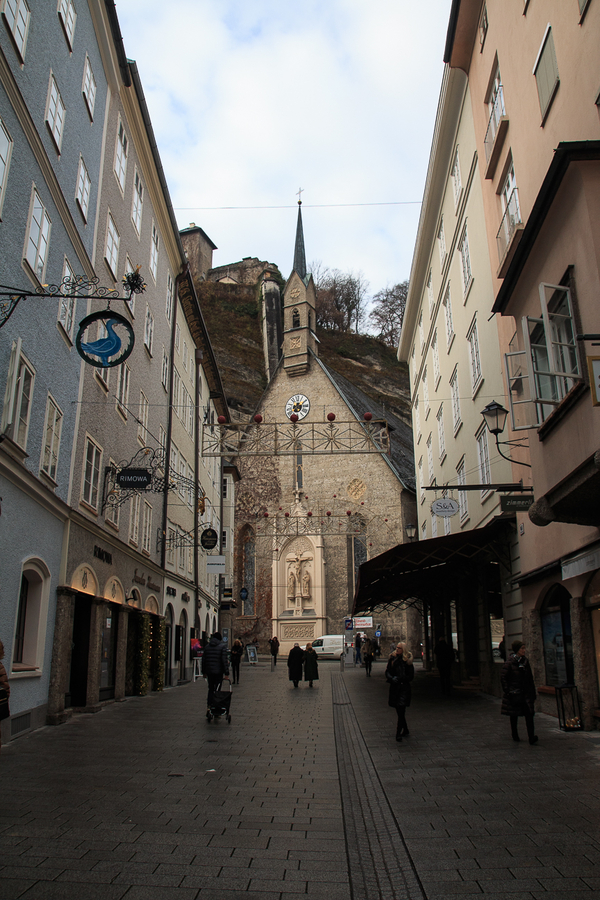 Getreidegasse Salzburgo